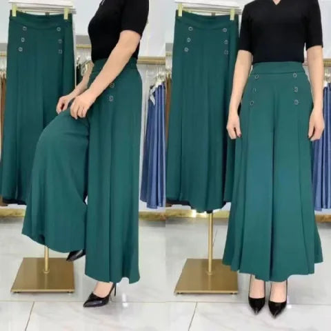Hilary™ - Stilvolle Bundfaltenhose Mit Weitem Bein (50% RABATT)