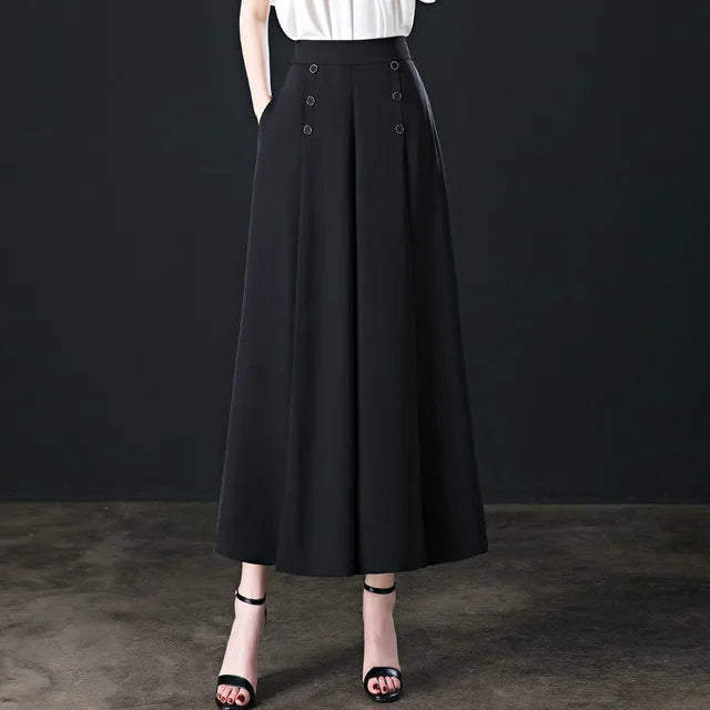 Hilary™ - Stilvolle Bundfaltenhose Mit Weitem Bein (50% RABATT)