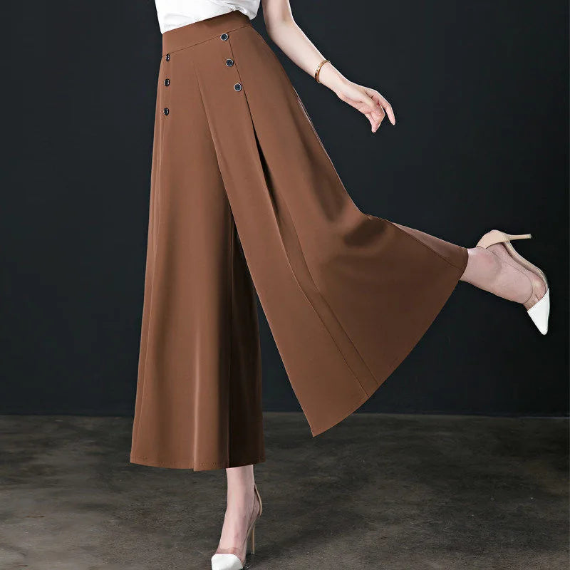 Hilary™ - Stilvolle Bundfaltenhose Mit Weitem Bein (50% RABATT)