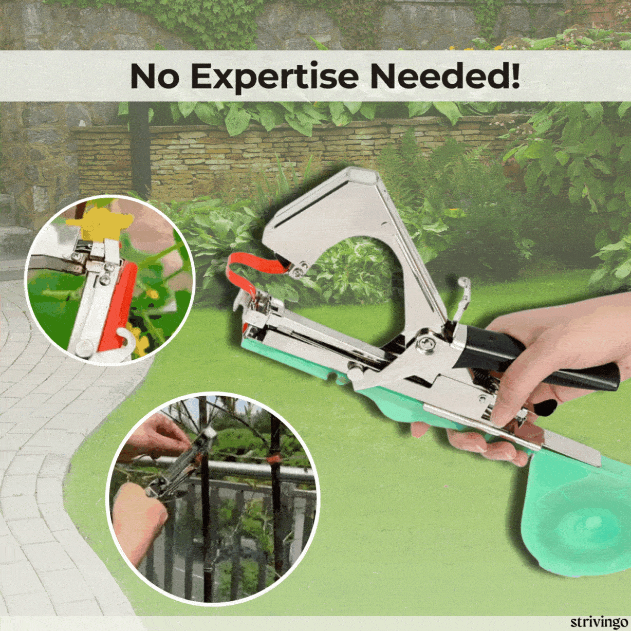 GrowGrip™ - Handbindemaschine für Gartenpflanzen