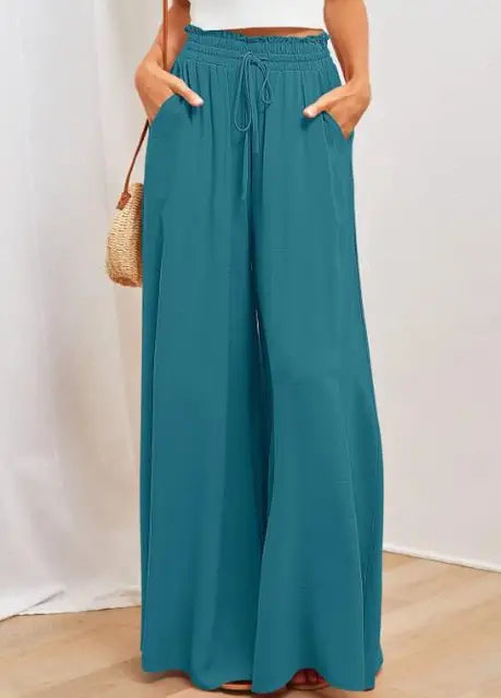 Irida™ – Lange Culottes mit hoher Taille (50% RABATT)