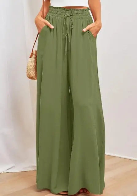 Irida™ – Lange Culottes mit hoher Taille (50% RABATT)