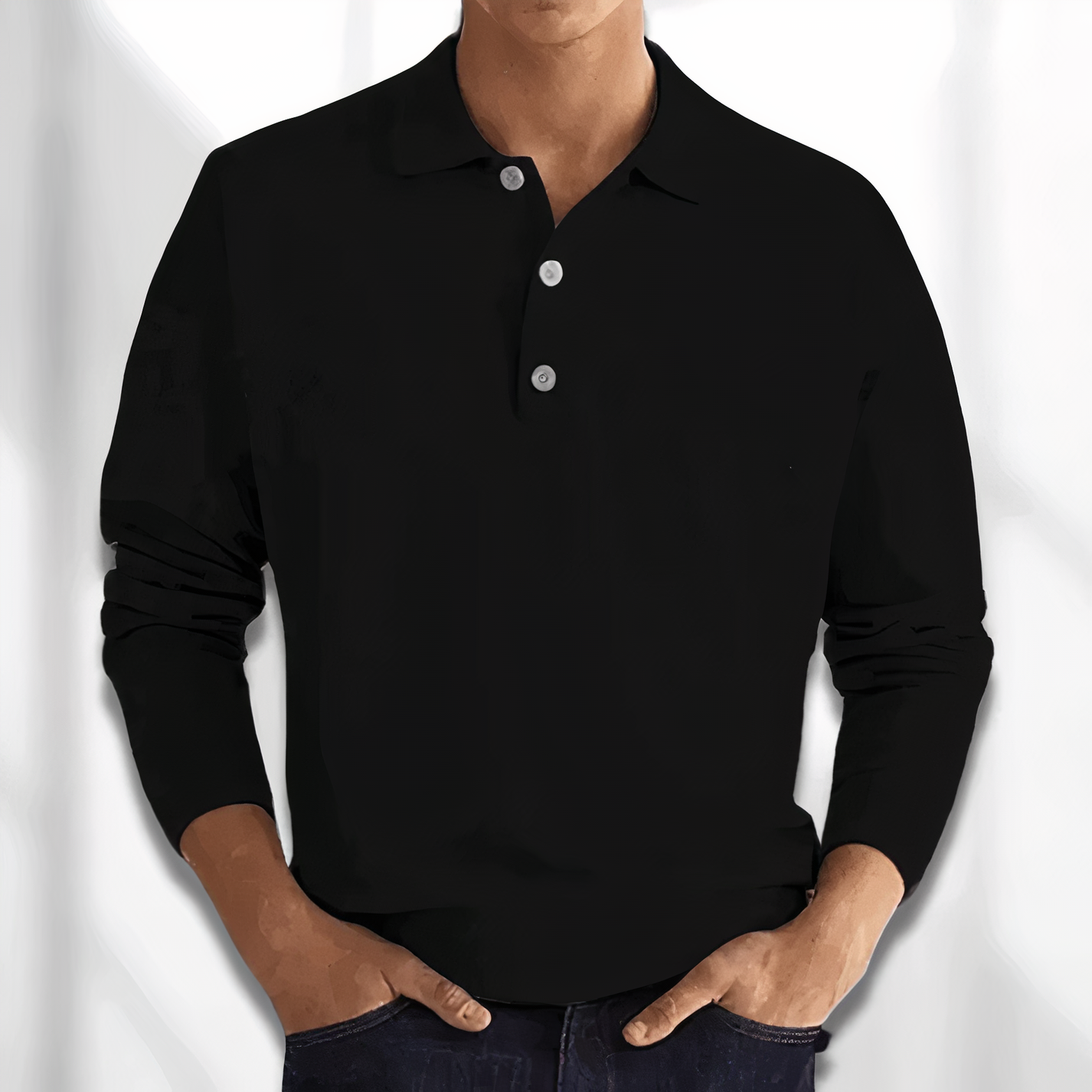 Donald™ - Elegantes Fusion-Poloshirt (50% RABATT)