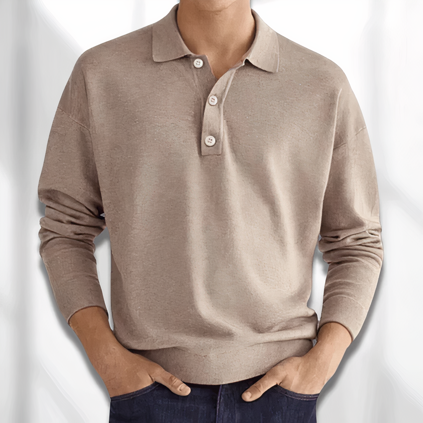 Donald™ - Elegantes Fusion-Poloshirt (50% RABATT)
