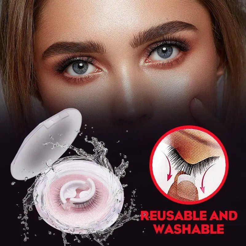EyeMagic™ - Wiederverwendbare selbstklebende Wimpern (1+1 Kostenlos)