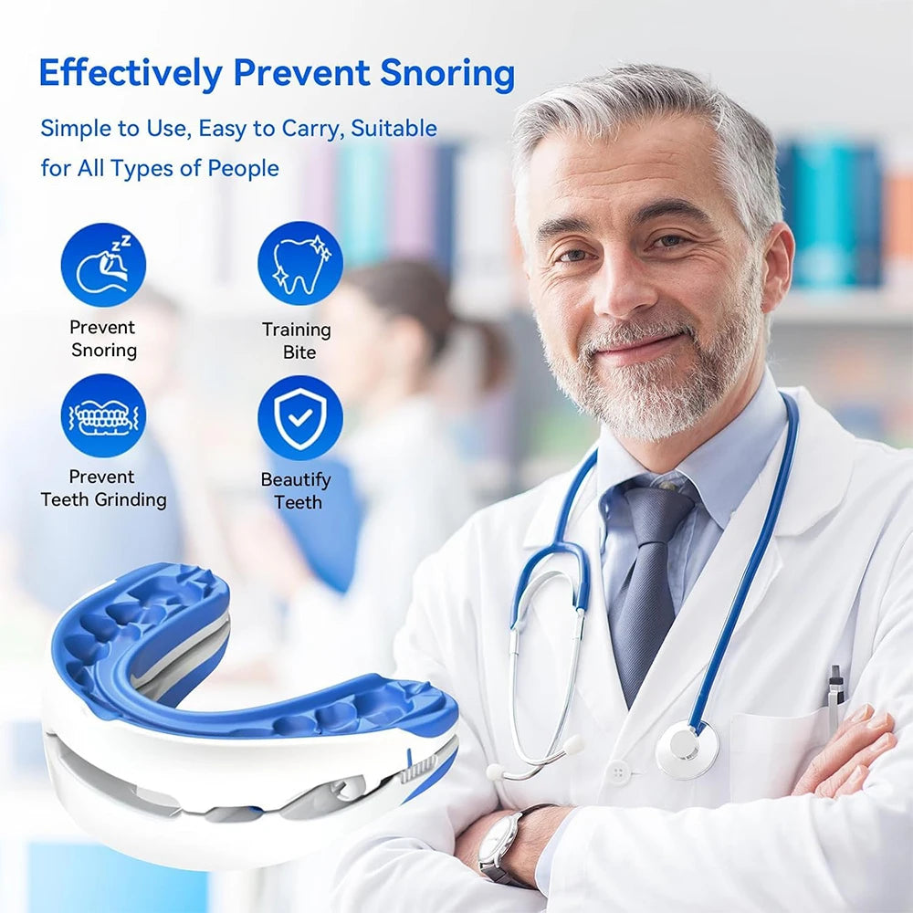 SnoreSilencer™ | Anpassbarer Komfort für erholsamen Schlaf