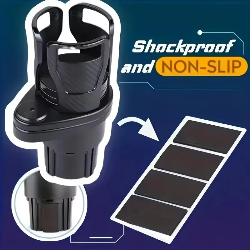 Rotafix™ – 4-in-1 drehbarer Getränkehalter fürs Auto