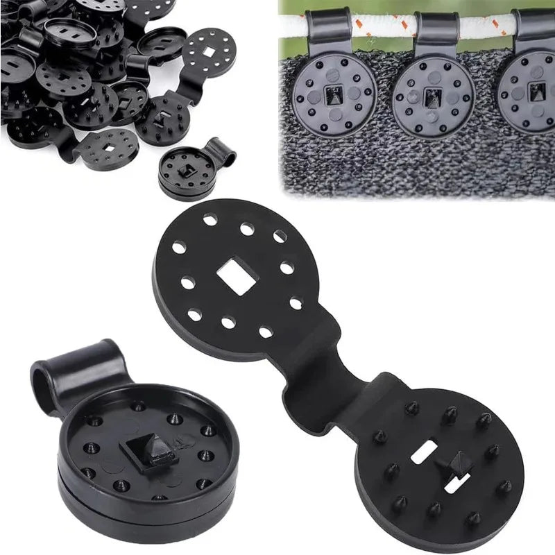 GripSecure™ | Heavy-Duty-Klammern für Gewächshaus- und Gartengewebe (100 Stück)