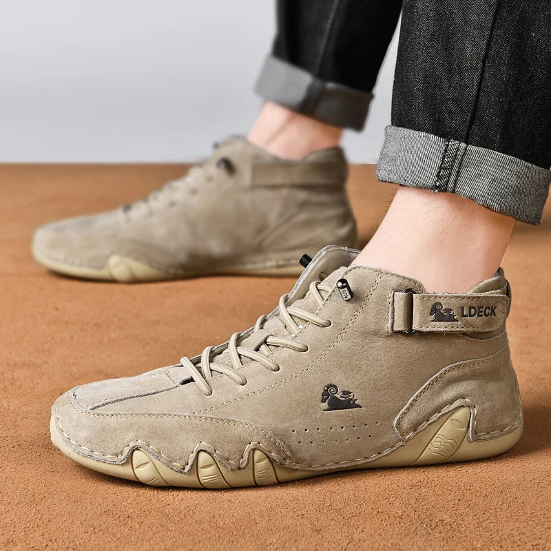 Bravesso™ – Luxuriöse Leder-Hightop-Stiefel für Herren