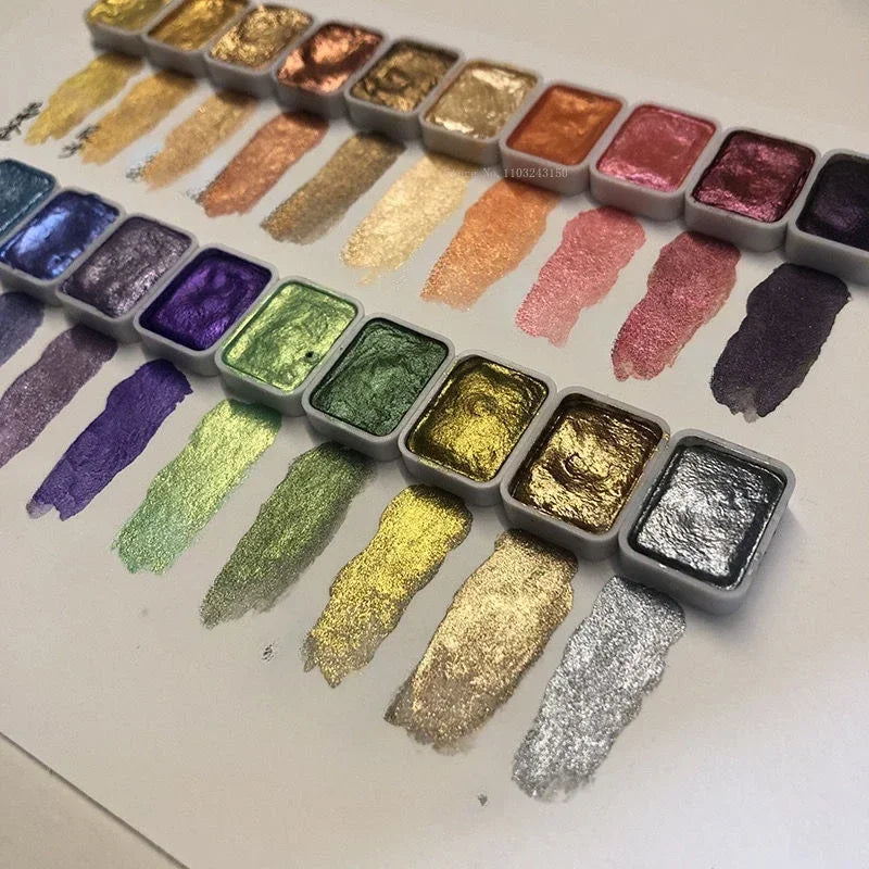 Lustrelle™ – Festes Aquarell-Set für Nägel & Kunst
