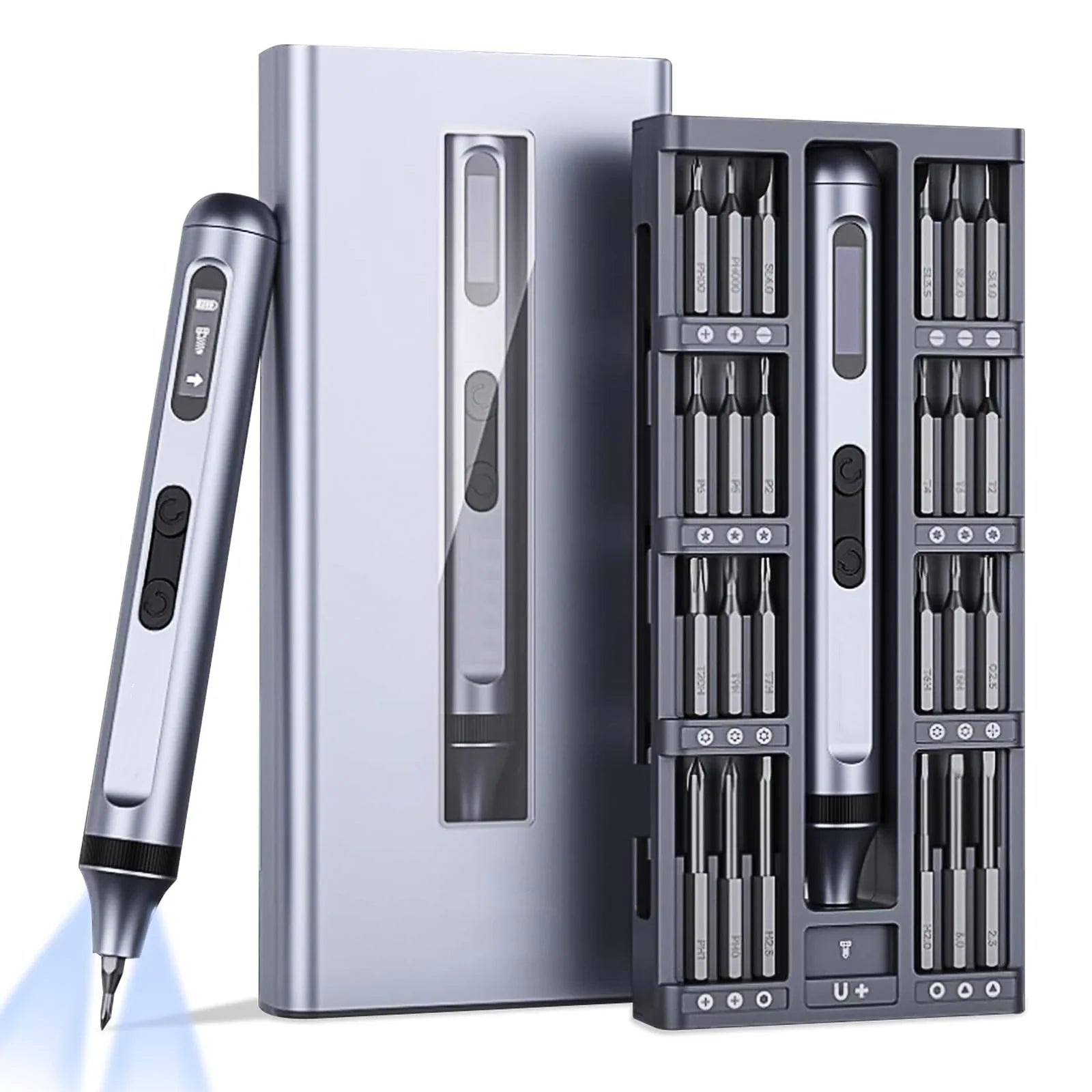 BitForge™ | 48 magnetische Bits und LED-Licht für nahtlose Reparaturen zu jeder Zeit