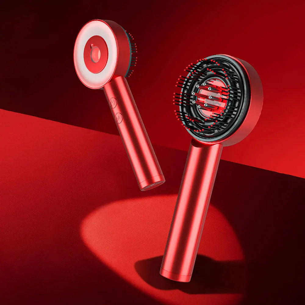 RedGlow™ - Red Light Therapy Kopfhautmassage-Haarbürste (50% Rabatt)