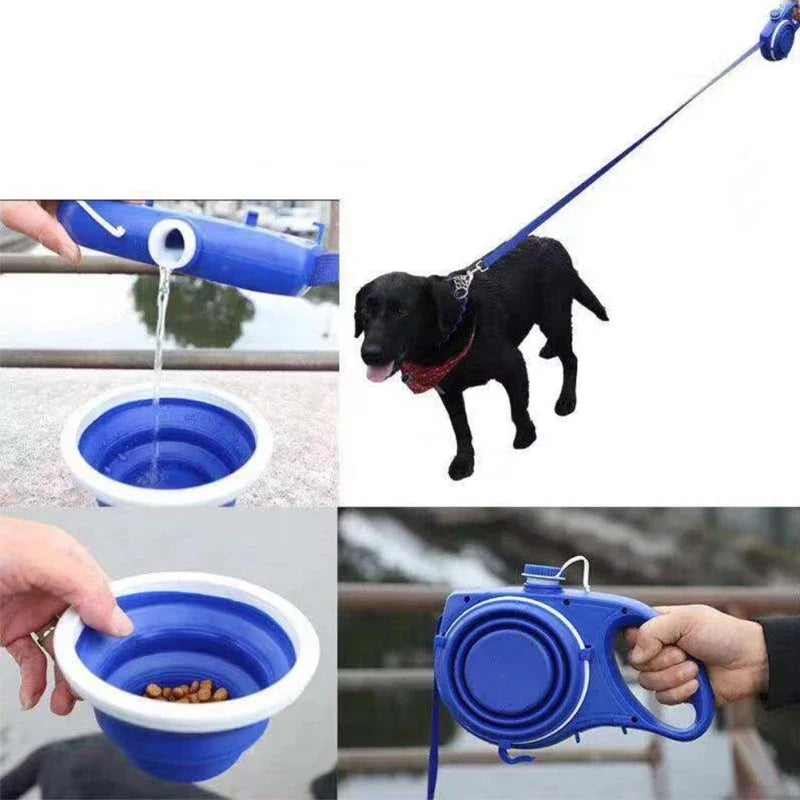 PawTrek™ | Hydratisieren, Reinigen und Kontrollieren mit einer einfach zu verwendenden Leine für Outdoor-Abenteuer