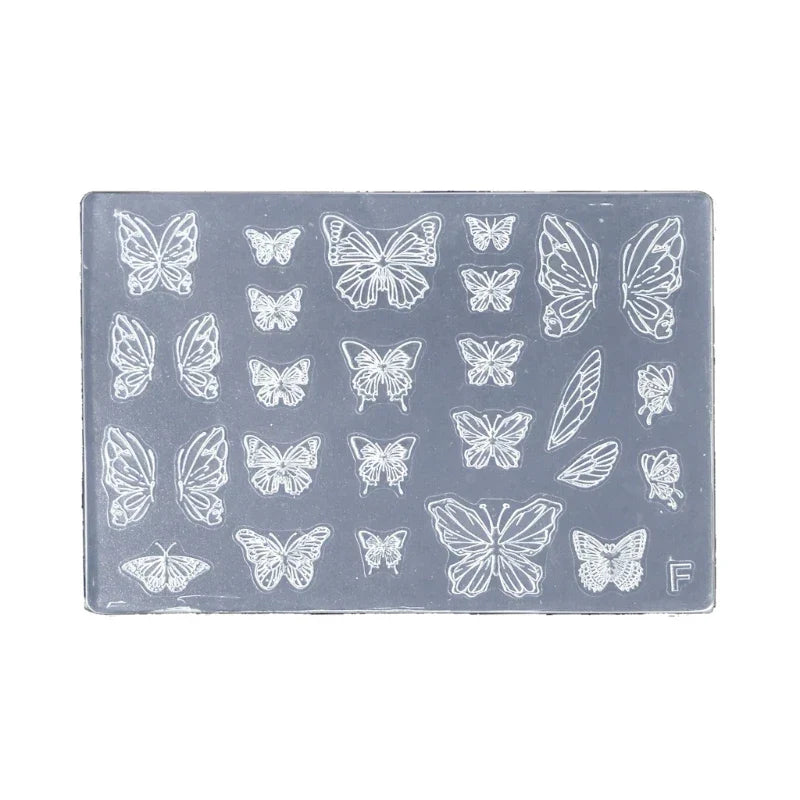 Moldora™ - Geprägte Nagelmodellierform Set