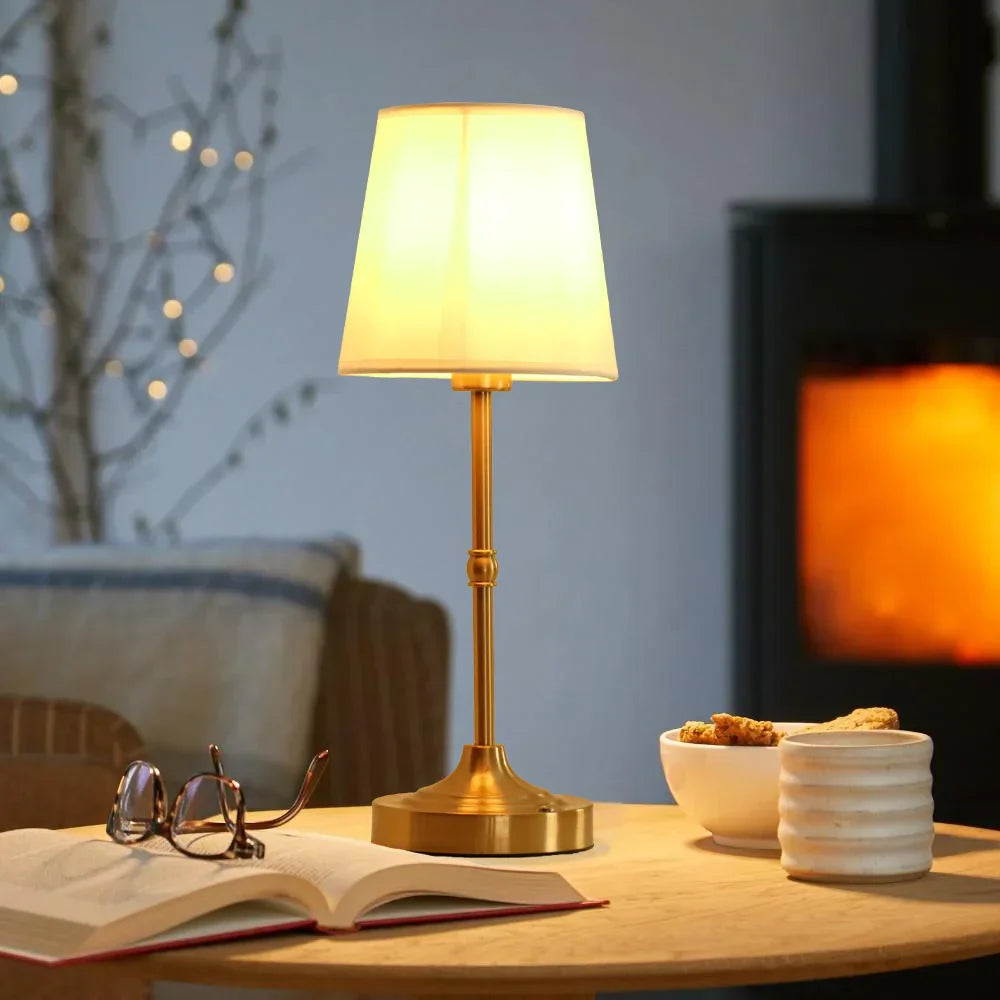 Noctella™ - USB aufladbare Tischlampe aus Stoff