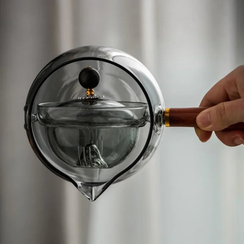 BrewVibe™ | Erleben Sie perfekten Tee mit 360° Rotation und hitzebeständigem Glas