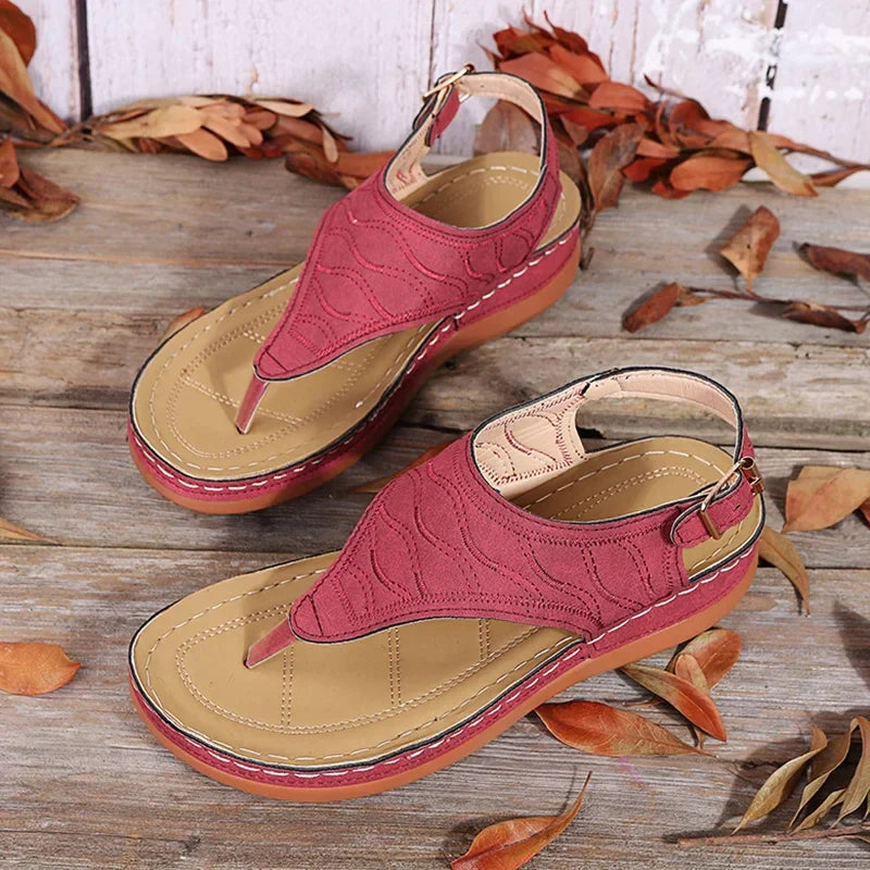 Marvella™ - Stilvolle Sommer-Plateausandalen