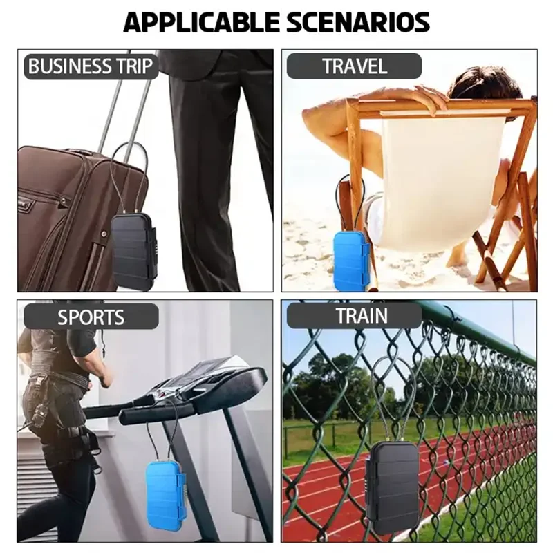 LockStore™ | Wasserdichte Außenaufbewahrung mit Passwortschloss und großem Fassungsvermögen