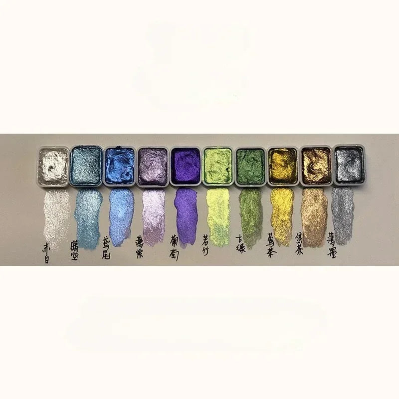 Lustrelle™ – Festes Aquarell-Set für Nägel & Kunst