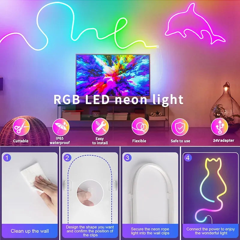 NexoraGlow™ | Erlebe Farbträume im Rhythmus der Musik