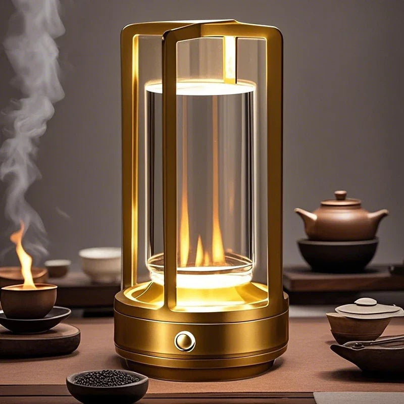 Lunvia™ - Wiederaufladbare LED-Kristall-Touch-Lampe