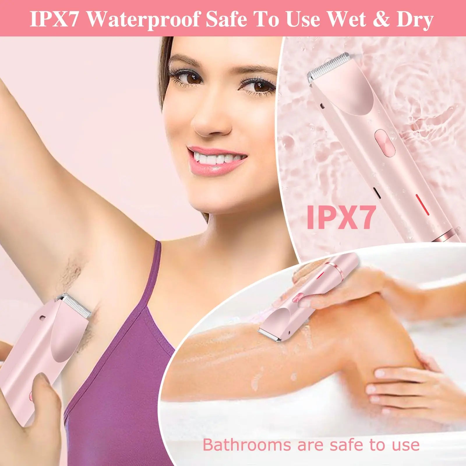 Senvia™ - 2-in-1 Elektrorasierer für Frauen