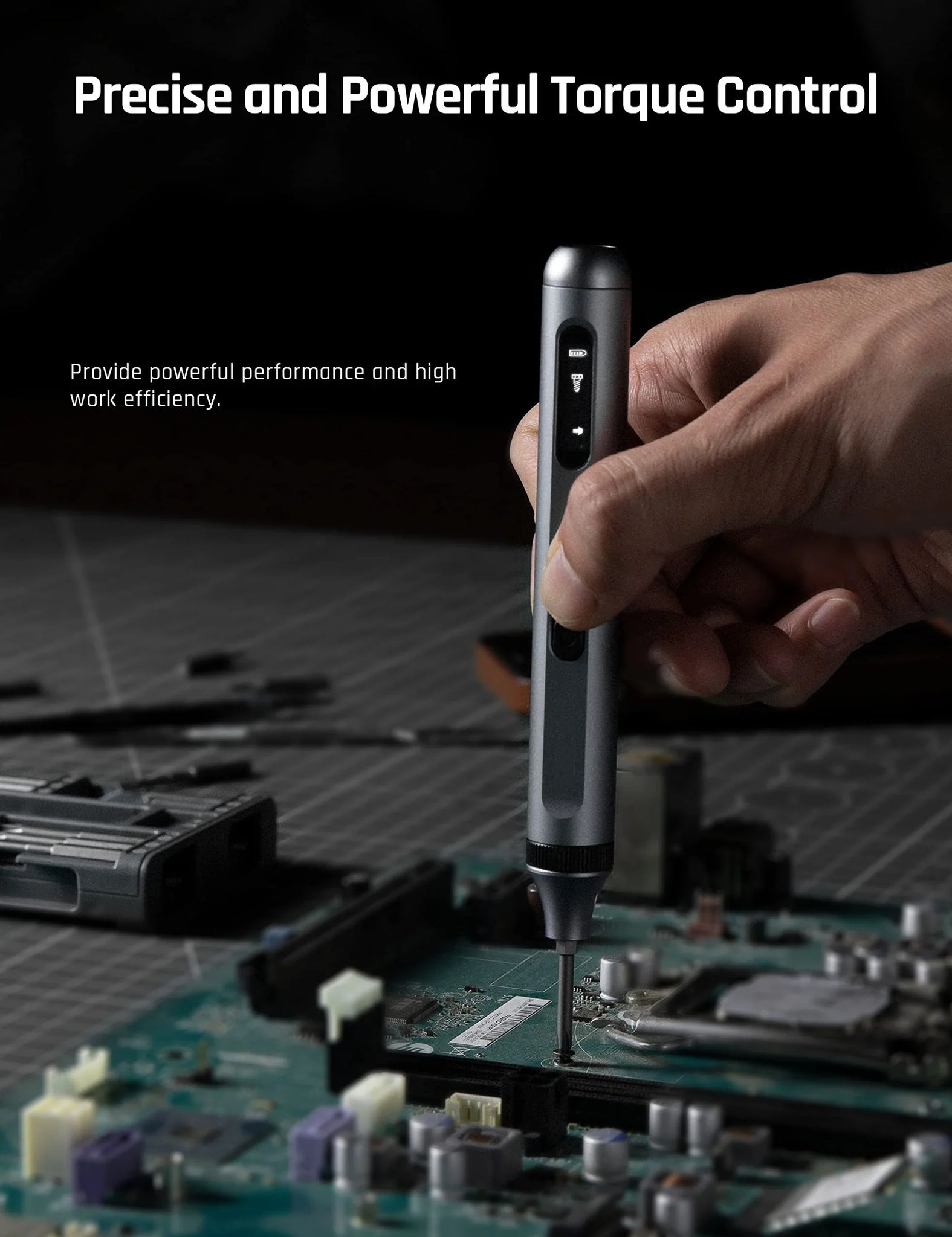 BitForge™ | 48 magnetische Bits und LED-Licht für nahtlose Reparaturen zu jeder Zeit