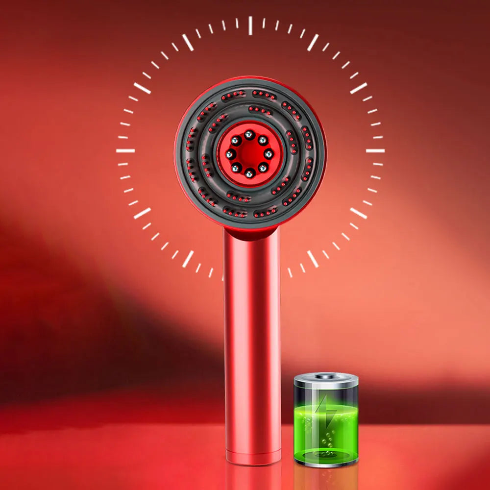 RedGlow™ - Red Light Therapy Kopfhautmassage-Haarbürste (50% Rabatt)