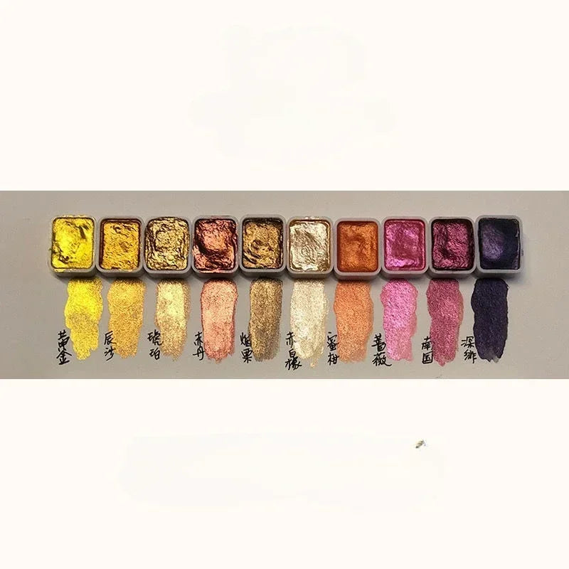 Lustrelle™ – Festes Aquarell-Set für Nägel & Kunst