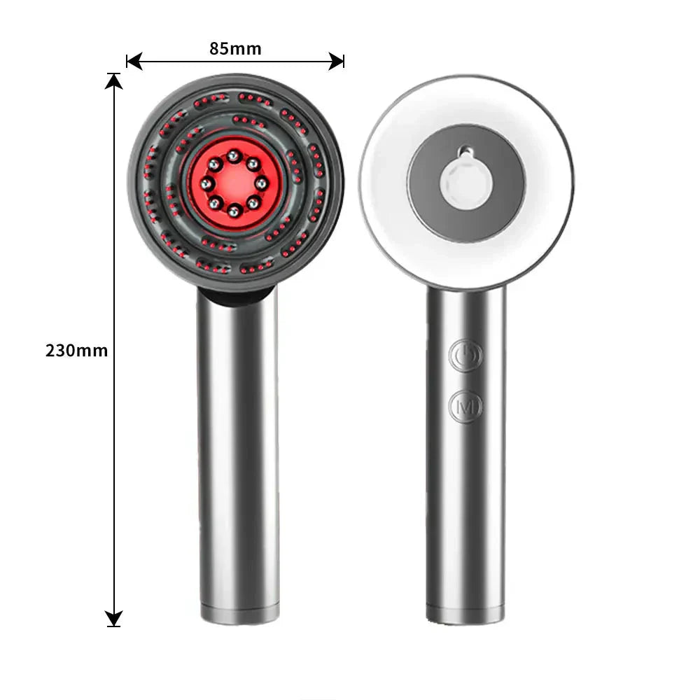 RedGlow™ - Red Light Therapy Kopfhautmassage-Haarbürste (50% Rabatt)