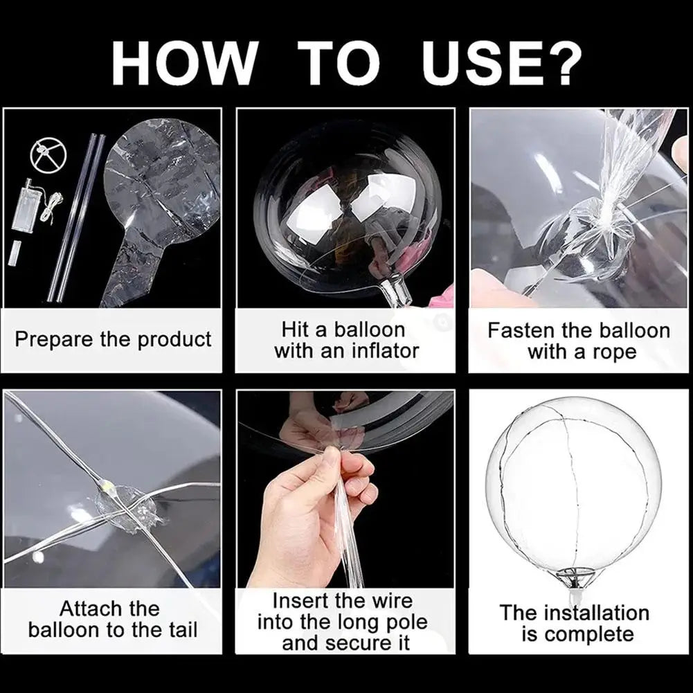 Luminora™ - Verzaubernde LED-Bobo-Ballons