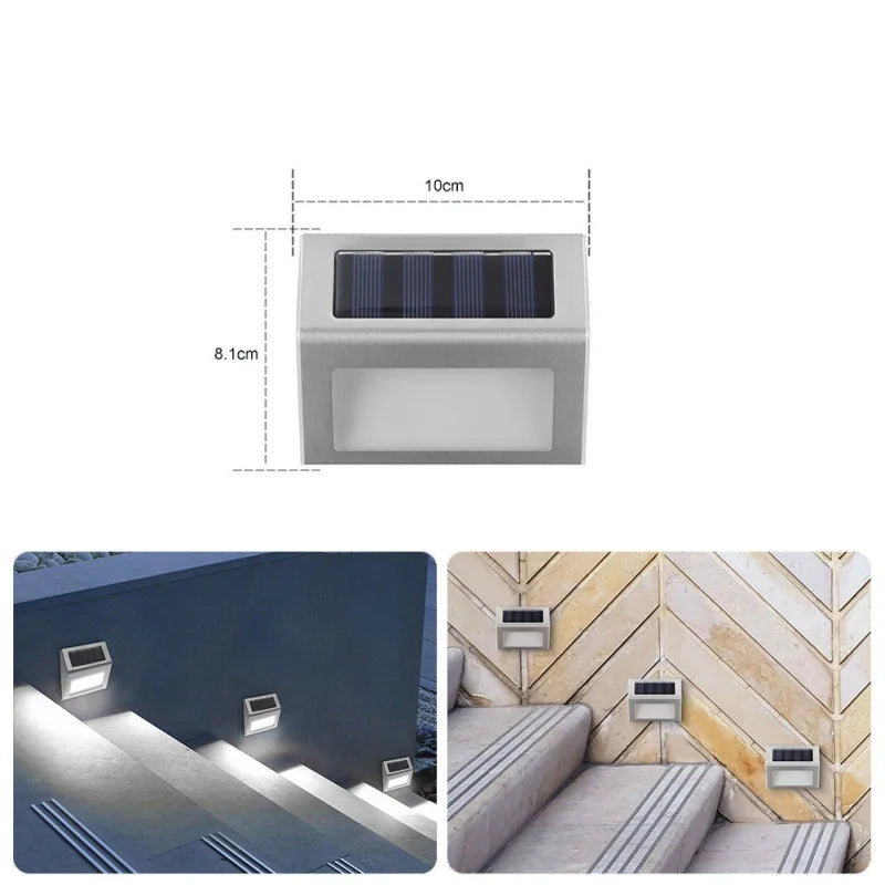 GlowGuard™ – Wasserdichte Solarzaun- & Terrassenleuchte