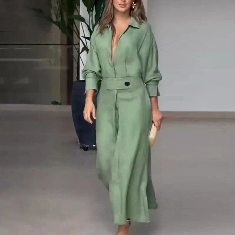 Birgit™ - Elegantes Kleid Mit Rollkragen Für Damen (50% RABATT)