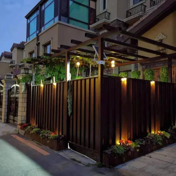 SolarBeam™ | Wasserdichte LED-Beleuchtung mit Bewegungssensor für einen sicheren, beleuchteten Garten (2+2 GRATIS!)