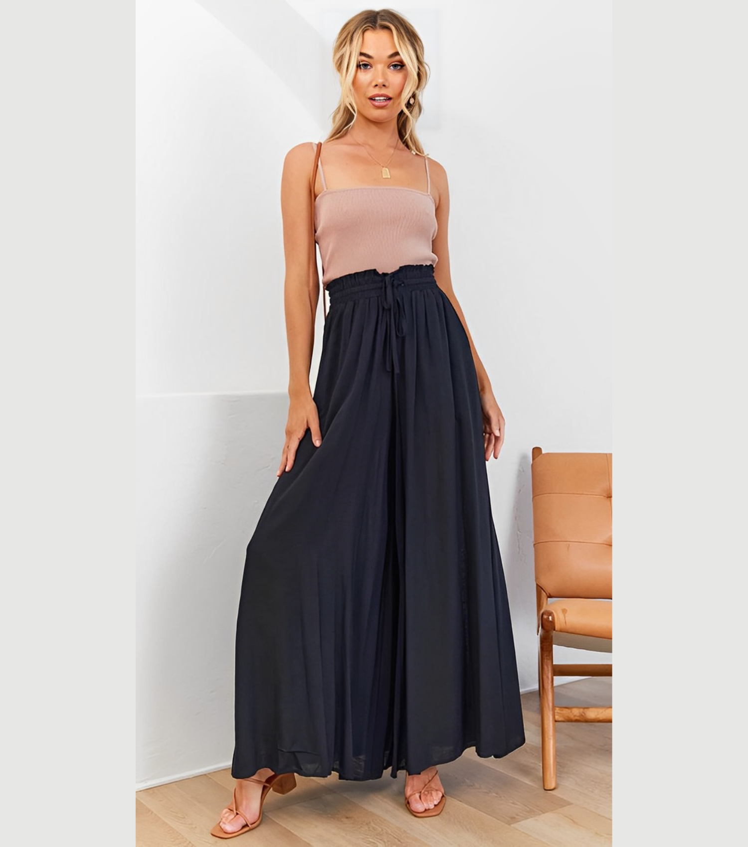 Sara™ Weites Bein Lose Hohe Taille Hosen (50% RABATT)