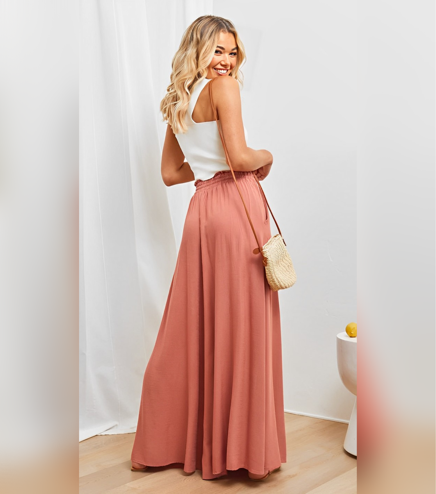 Sara™ Weites Bein Lose Hohe Taille Hosen (50% RABATT)