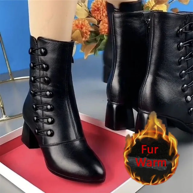 Cathy™ - Ethnisch Elegante Stiefel Mit Absatz (50% RABATT)