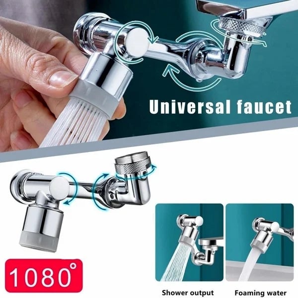 AquaTwist™ - Drehbarer 1080° Roboterarm Wasserhahn (50% RABATT)