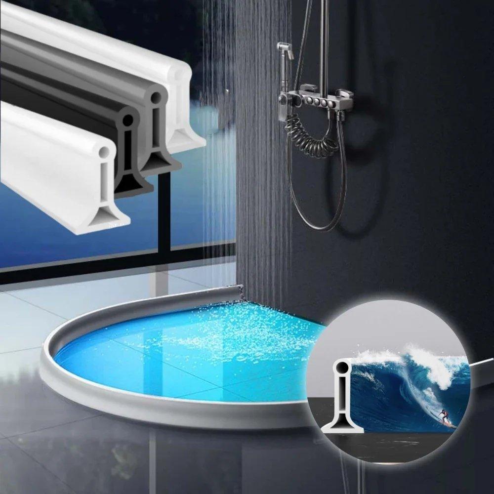 AquaSeal™ | Flexibler, werkzeugloser Wasserschutz für ein trockenes Badezimmer