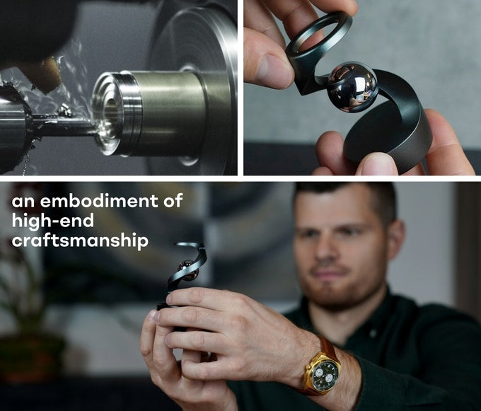 Relaxium™ | Stressabbau durch hypnotisierende, mühelose Rotation