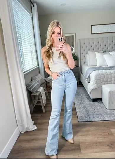 Melody™ - Po-liftende Schlagjeans für Damen (50% RABATT)