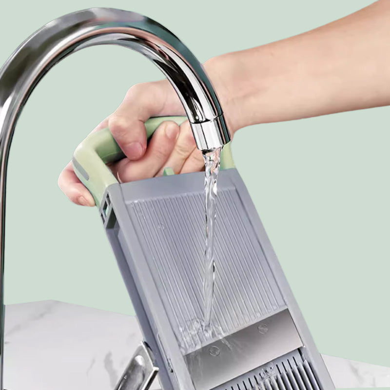 SliceMaster™ | Kompakter Gemüseschneider mit verstellbaren Klingen für die schnelle Zubereitung von Mahlzeiten