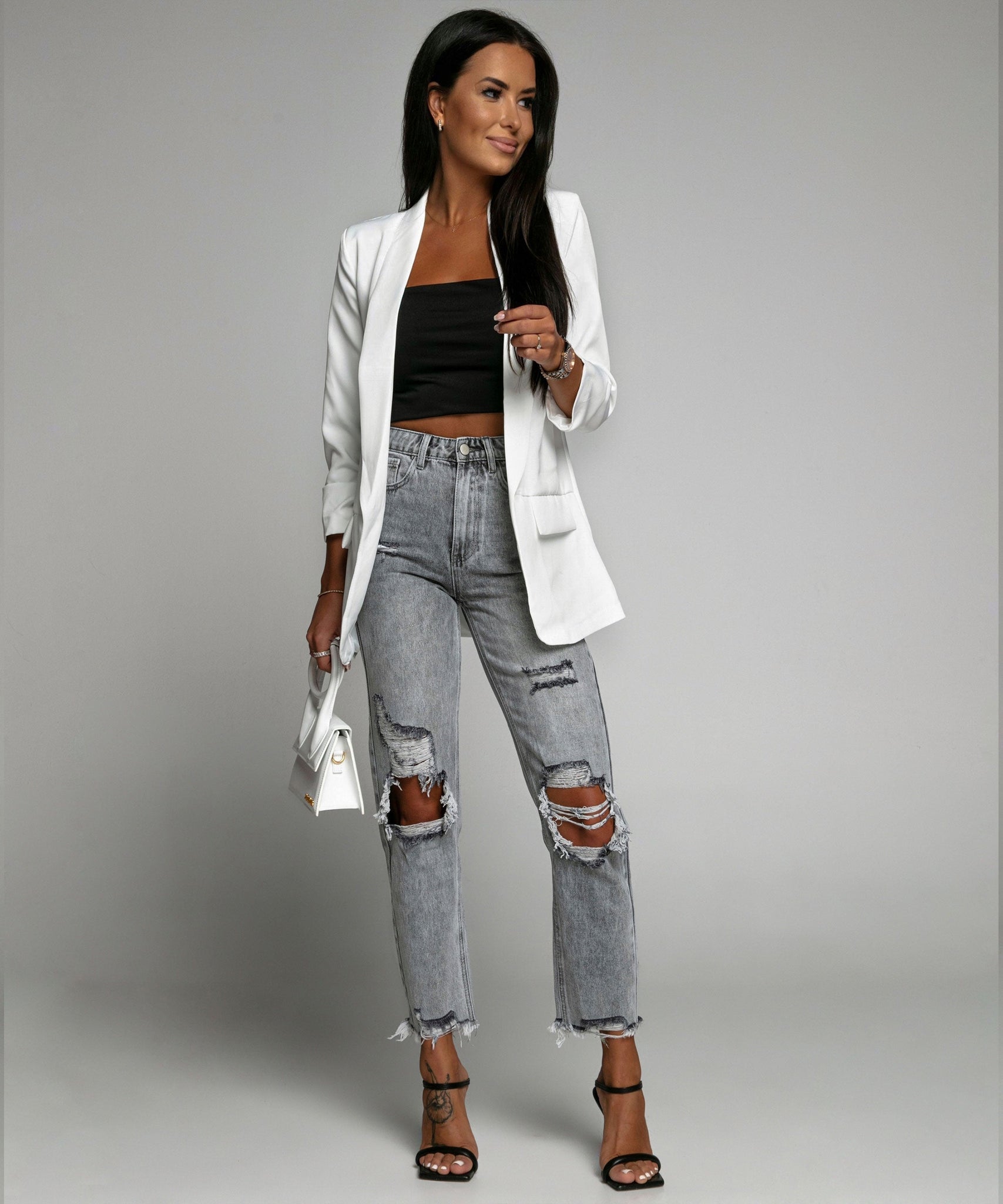 Blazer Mykonos Weiß