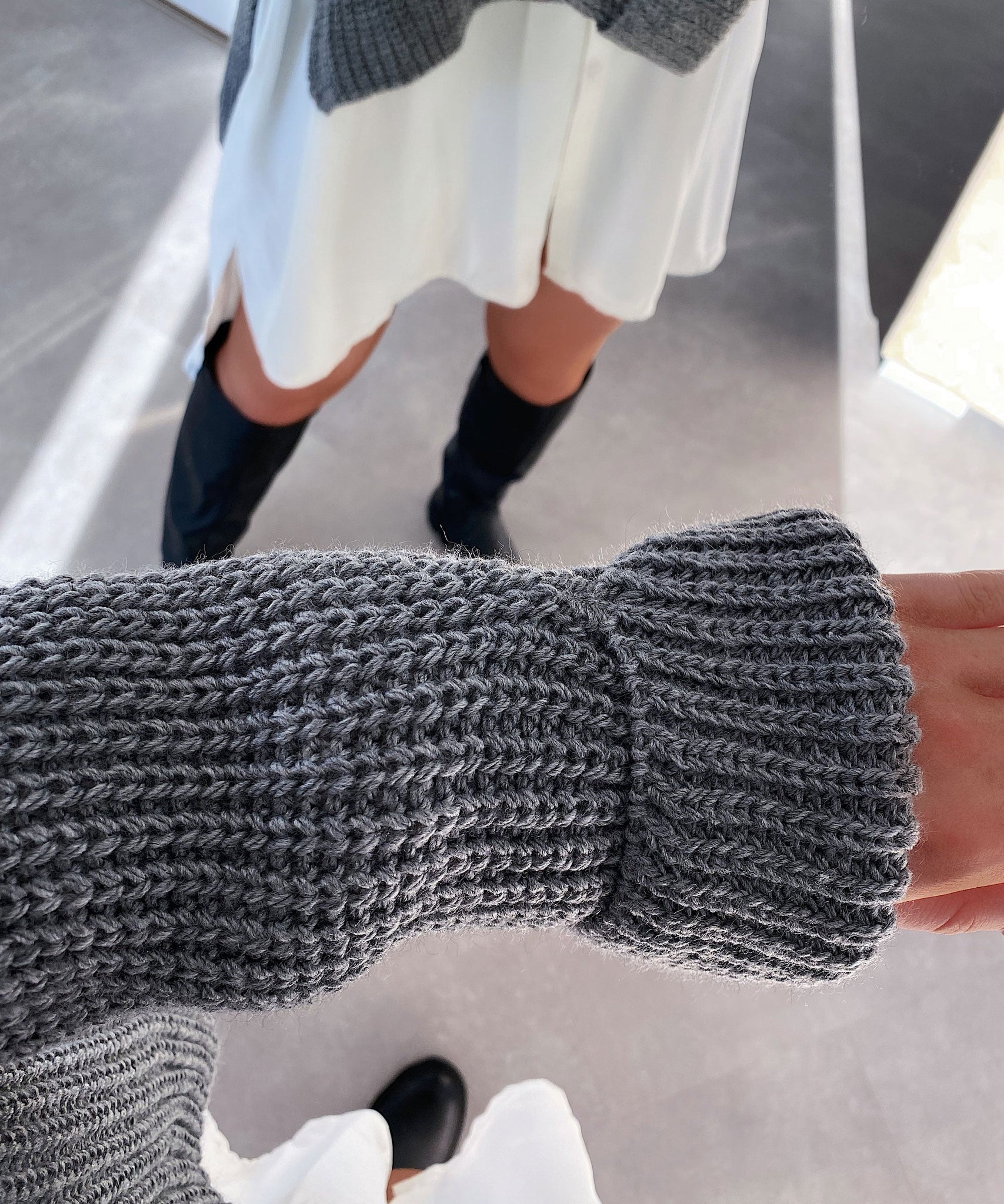 Pullover Elsa Kurz Dunkelgrau