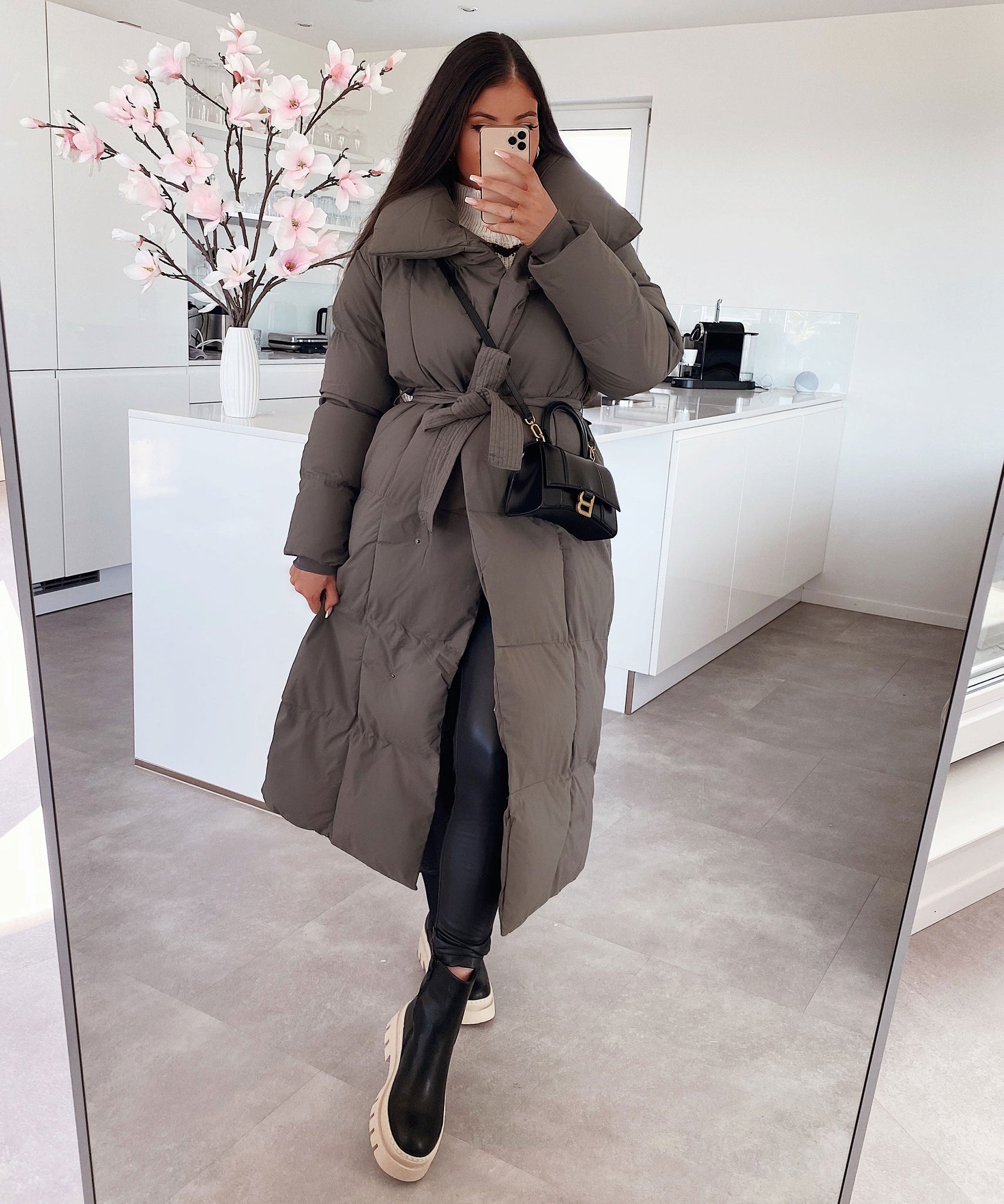 Oversize Parka Kyleih Grau