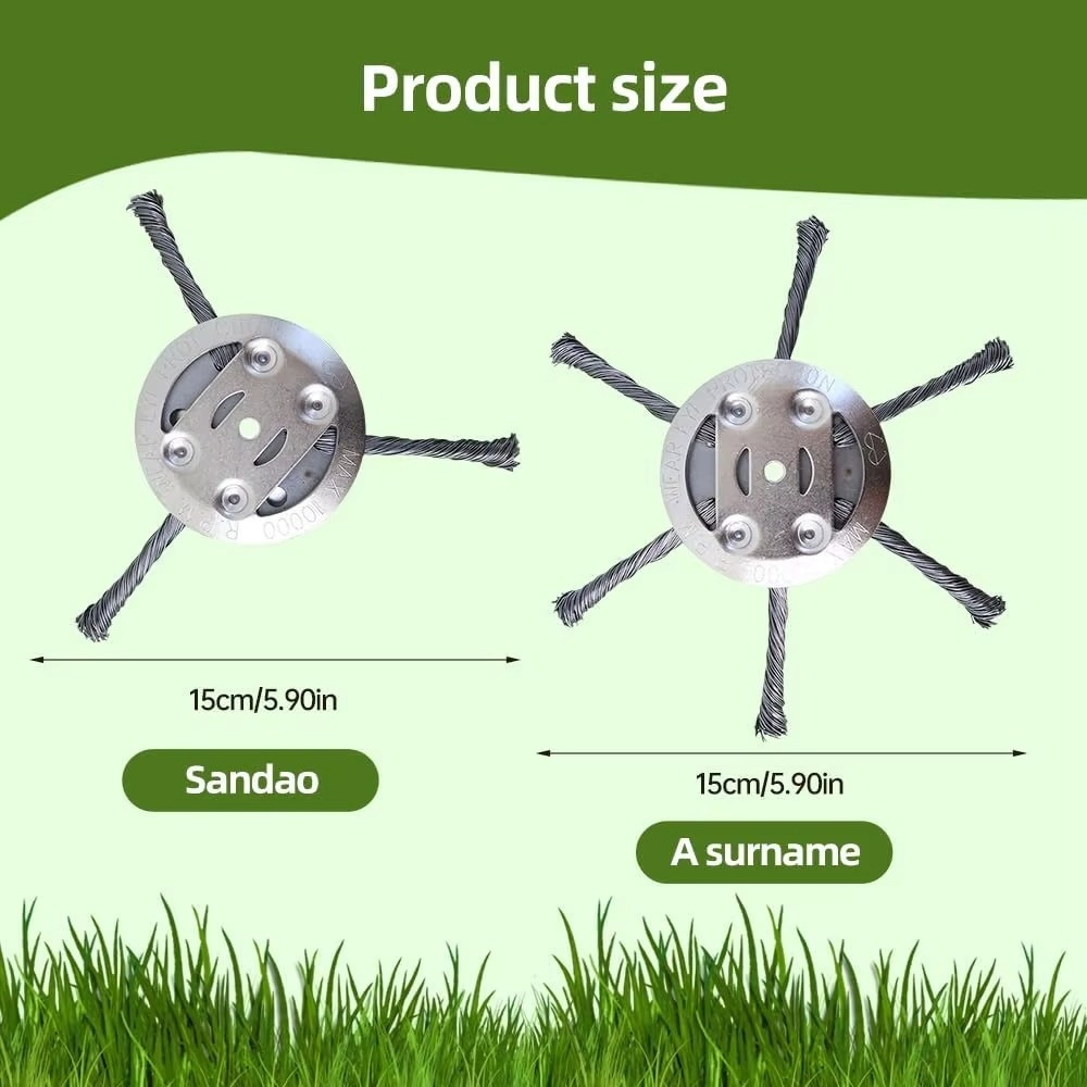 SteelCut™ | Heavy-Duty Stahldraht-Ersatz für saubere Rasenkanten