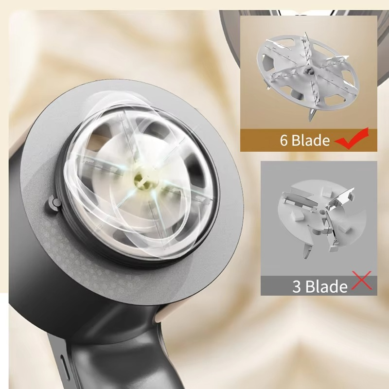 LintAway™ | Elektrischer Fusselentferner mit abnehmbarem Wollstab und scharfem Sechs-Klingen-Messer