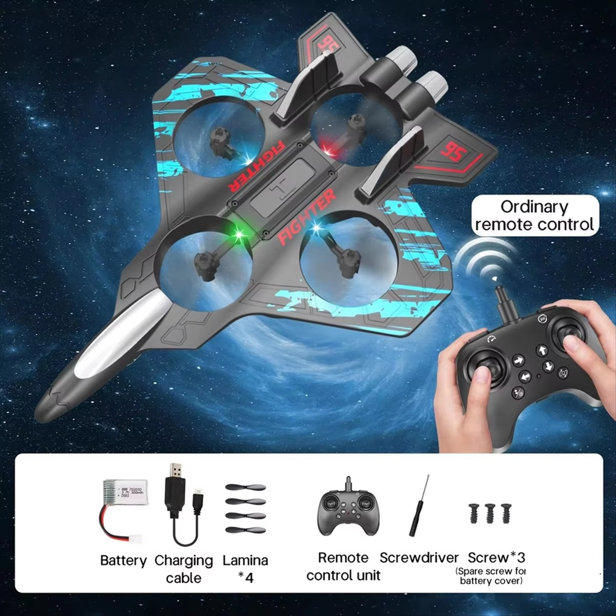 SkyBlaze™ | LED-Lichter und leichter Flug für endlose Kinderabenteuer