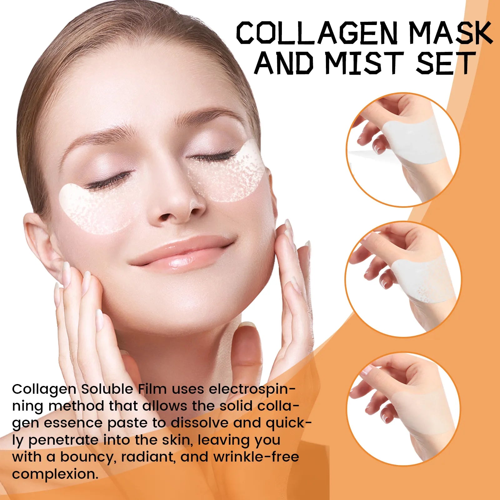 SkinRevive™ - Kollagen-Film-Maske (1+1 GRATIS)