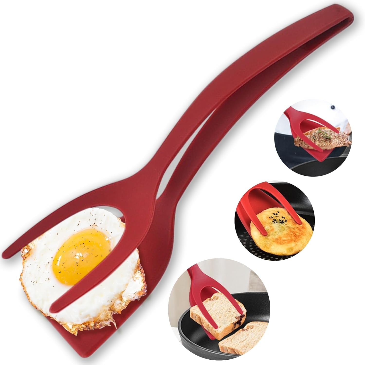 Dualeon™ – Vielseitiger Kochspatel und Grillzange in einem